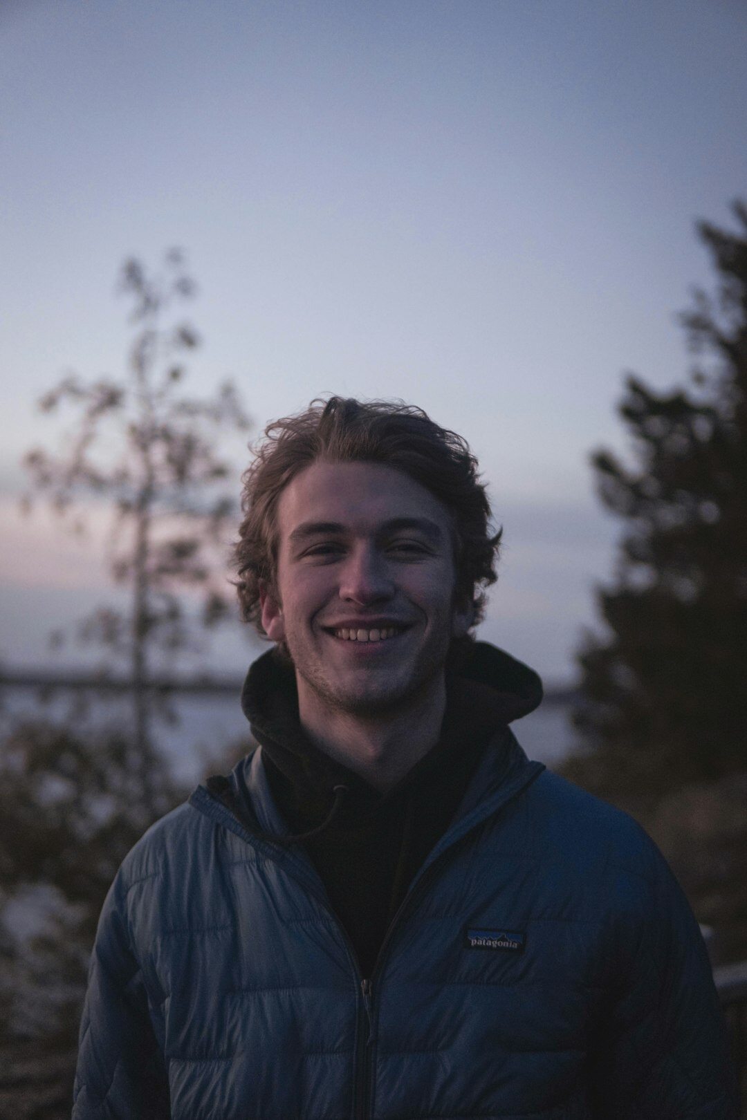 Portrait of a young Danish photo editor